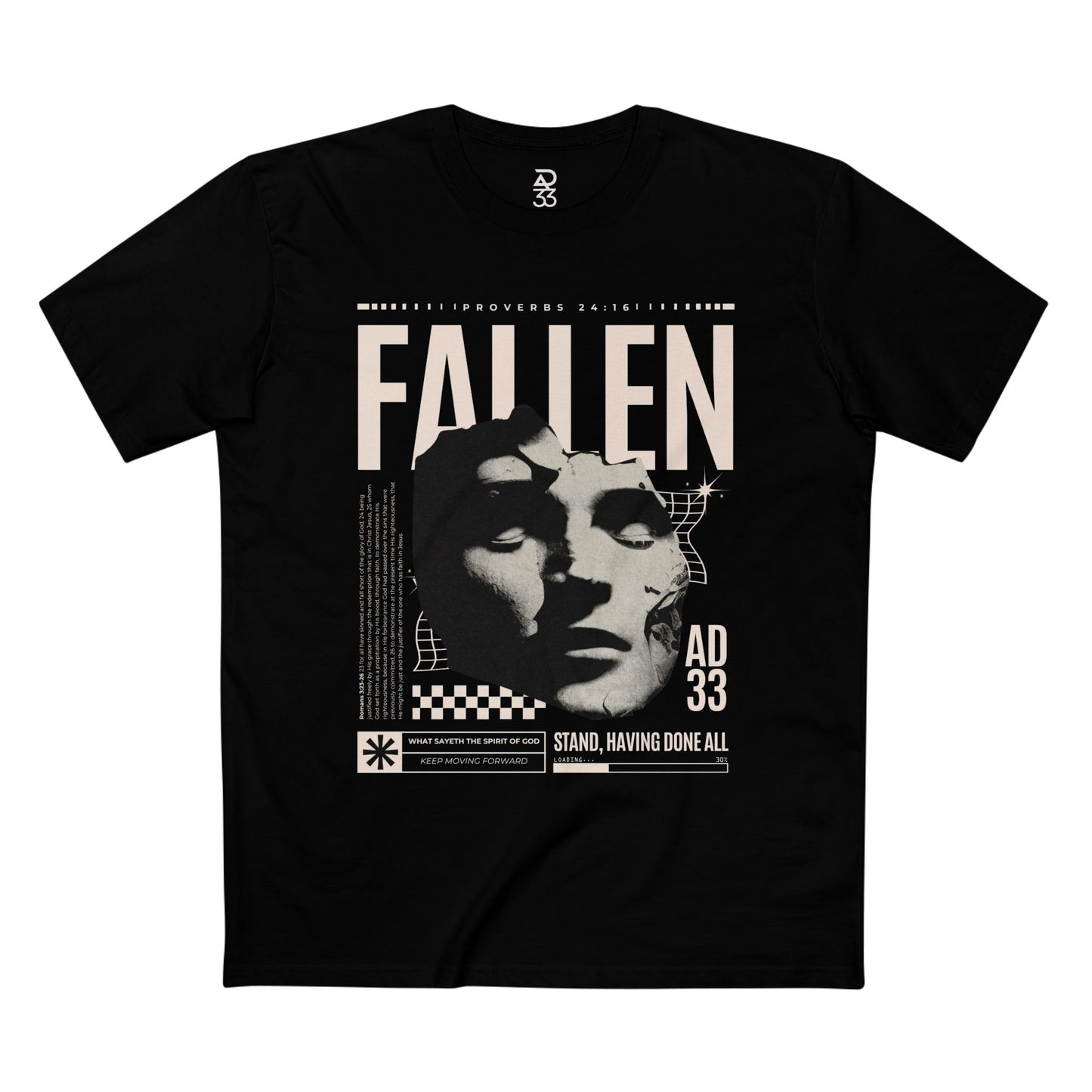 Fallen Proverbs 24:16 Tee