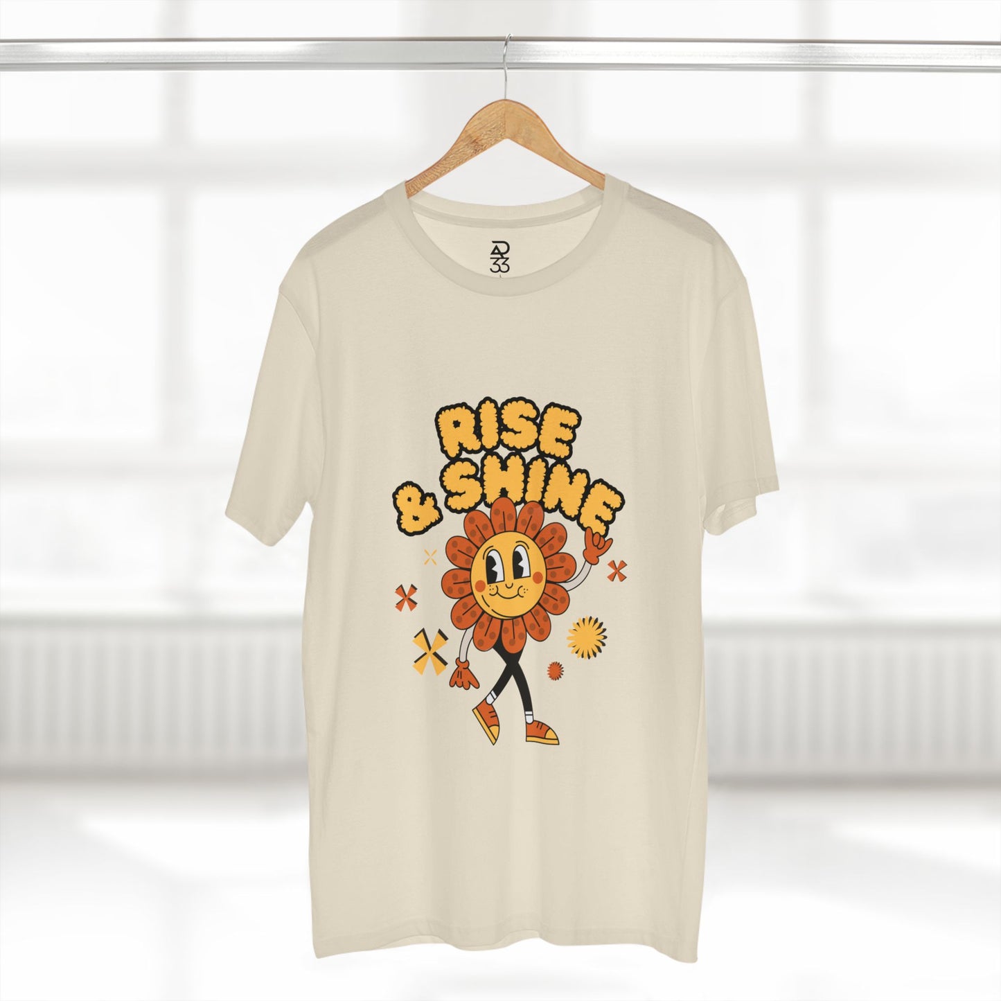 Rise and Shine Retro Flower Tee